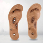 18 magnets Unisex Magnetic Therapy Massage Insoles Foot Acupressure Shoe Pads Therapy Slimming Insoles for Weight Loss One size EU 35-45