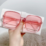 Nauji dideli akiniai nuo saulės Moteri&scaron;ki Vyrai Madingi Senoviniai Prekės ženklo Dizaineris Anti-UV gradiento spalvos Korėjieti&scaron;kos versijos Akiniai madingi aksesuarai 01