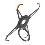 Metalo Lydinio &Scaron;arvuotas Smūgiams Atsparus 360 Laipsnių Žiedas Laikiklis Magnetinis Plan&scaron;etinio Kompiuterio Dėklas Magsafe IPad Pro 11 11 I Pad 12.9 13 11-osios Kartos Dangtelis ipad pro 11&rdquo; 1th 2018 juoda