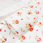 &Scaron;e&scaron;ių sluoksnių medvilninis vonios rank&scaron;luostis medvilninis vaiki&scaron;kas vonios rank&scaron;luostis One Size