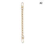 Grandinės krep&scaron;io dirželio priedai 20 cm pailginimo grandinės krep&scaron;ys Metalinė grandinėlė vientisos spalvos &bdquo;pasidaryk pats&ldquo; grandinė Patvari aukso sidabro juodi diržai auksas