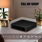 Vivicine S500 ne&scaron;iojamas Android 13 DLP 4K projektorius, natyvus 1080P projektoriai, automatinis fokusavimas, 15000 mAh baterija, skirtas kinui lauke, stovyklavimui juoda