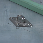 1 vnt. M5 M6 M8 M10 304 Nerūdijančio plieno lubų tvirtinimo kabliukas, tvirtas inkaras, skirtas valčių jogos siūbavimo hamakams