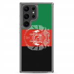 Telefono dėklas - Samsung - Galaxy S23 - Afganistano vėliava - Lankstus - Daugiaspalvis