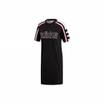 Adidas Originals Sportinio Gyvenimo Būdo Serija Laisvalaikio Kvėpuojanti Trumpomis Rankovėmis Suknelė Moteri&scaron;kos Suknelės Juoda DH4190 32
