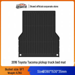 Toyota Hilux/Tundra/Tacoma Pikapo Bagažinės ir Galinės Durų Vandeniui Atspari, Dilimui Atspari Kilimėlis
