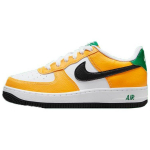 Nike Air Force 1 Low GS Oakland Athletics Vaiki&scaron;ki Sportbačiai Auksiniai University-Auksiniai Malachite FN8008-700 38.5