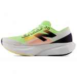 New Balance FuelCell Rebel v4 vyri&scaron;ki sportbačiai su baltos ir pilkos spalvos bly&scaron;kia lime spalva, MFCXLL4 42