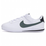 Nike Cortez EasyOn PS Balti Vintage Žali Vaikų Sportbačiai Juodi DM0951-106 25