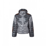 Nike Sportswear Color Block Hooded Casual Warm Loose Jacket Vyrams &Scaron;viesiai Pilka FB7424-029 XXL