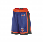 Nike Dri-Fit New York Knicks Miesto Edition 2023/24 Raidžių Ra&scaron;to Spausdinti Spalvų Bloko Krep&scaron;inio &Scaron;ortai Vyri&scaron;ki &Scaron;ortai Mėlyni Ry&scaron;kiai Oranžiniai DX8712-495 S