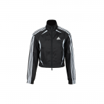Adidas SS25 Adilenium Sporto serija Team Star Dryžuotas Užtraukiamas Patogus Ilgomis Rankovėmis Striukė Moteri&scaron;kos striukės KE9786 S