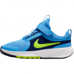 Nike Star Runner 5 PS universiteto mėlynumo ir geltonos spalvos vaiki&scaron;ki sportbačiai Mėlynai-juodi Futbolo pilki HF7005-400 28