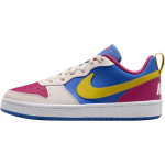 Nike Court Borough Low Recraft GS Saldusis burokėlis Kometa mėlyna Citrina Vaikų sportbačiai Daugiaspalviai &Scaron;velnus perlas Ry&scaron;kus citrinas IM2181-633 38.5