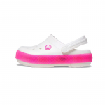 Crocs Medžiaginis avalynė Laisvalaikio Patogus Neslystantis Patvarus Vaikams Sandalai Vaikams Baltas Rožinis 210465-6WU 30-31
