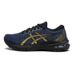 Asics GT-2000 11 Lankstūs Patogūs Lengvi Stabilūs Kasdieniai Lauko Sportiniai Bėgimo Bateliai Vaikams Sportbačiai Mėlyni Juodi 1014A368 35.5