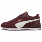 Puma St Runner V4 Sd Patogūs Madingi Žemi Laisvalaikio Batai Unisex Sportbačiai Violetiniai Raudoni 399665-03 35.5