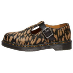Dr. Martens T formos dirželiu odiniai kasdieniai universalūs Mary Jane tipo batai vyrams leopardų ra&scaron;to 32135526 36