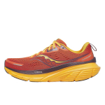 Saucony Guide 18 Madingi Patogūs Madingi Minimalistiniai Amortizuojantys Žemi Bėgimo Bateliai Vyri&scaron;kas sportbačio Oranžinės Geltonos Spalvos S20998-240 43 brown
