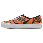 Vans Authentic Tigrinio ra&scaron;to Laisvalaikio žemi teniso bateliai Unisex sportbačiai Juodi Oranžiniai VN0A5KRDORA 36