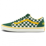 Vans Azijos Menininkų Kolekcija X Old Skool Patogūs Universalūs Žemi Skate Batai Unisex Sportbačiai Žali Balti Geltoni VN000CR5021 34.5