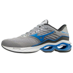 Mizuno Wave Creation 23 Anglies Plok&scaron;telė Neslystantis Smūgių Absorbcija Žemi Bėgimo Bateliai Vyri&scaron;ki Sportbačiai Sidabro Pilka Mėlyna J1GC220141 42
