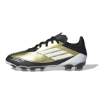 Adidas F50 League Patogūs Lengvi Neslystantys Patvarūs Žemi Vaikų Futbolo Batai Vaikų Futbolo Batai Auksiniai Juodi Balti IG9292 38