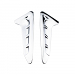 Skirta BMW X3 X4 G01 G02 2018 2019 2020 2025 2025 &Scaron;oninio sparno lipdukas &Scaron;oninis emblemos Oro angos apdailos dangtelis Stiliaus i&scaron;orės aksesuarai sidabras