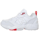 New Balance Nb 708 Retro Patogus Audinys Sintetinė Oda Žemi Kasdieniai Bėgimo Batai Moteri&scaron;ki Sportbačiai Balti Raudoni WX708EC 35