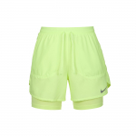 Nike Dri-Fit Du Viename Patogūs Greitai Džiūstantys Laisvalaikio Universalūs Sportiniai &Scaron;ortai Vyri&scaron;ki &Scaron;ortai &Scaron;viesiai Geltonai Žali FN2993701 M