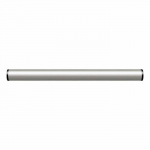 Rouleau en m&eacute;tal pour p&acirc;te &agrave; modeler - 23 x 2 cm pilka