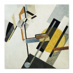 Obraz na pł&oacute;tnie El Lissitzky abstrakcja 50x50 cm