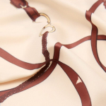 MANGO WOMAN &Scaron;alikas CHAIN &Scaron;viesiai smėlio spalvos single type