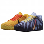 Nike Ja Morant 3 Kvėpuojantys, palaikantys ir lengvi krep&scaron;inio bateliai vyrams Mėlyni Geltoni Azijos versija Nike HF2794-700 40