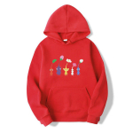 Kawaii Pikmin gobtuvai Vyri&scaron;ki Juokingi gobtuvai Vasariniai Kvėpuojantys Patogūs Mar&scaron;kinėliai Vyrams Mieli Animacinių Veidukų Grafiniai gobtuvai S