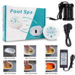 Detox Ionic Foot Spa Bath Machine Mini Pėdų Vonios Jonų Detoksikatorius Sveikatos Terapija Valymas Footspa Vibrat Whirlpool Care Arrays Aqua With out Basin-UK Plug