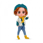 Jouet en salopette en jean - Berjuan S.L - 32 cm - Multicolore - Plastique - Moderne - Pour enfants unisexes