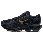 Mizuno Neslystantys Atsparūs Dilimui Žemi Laisvalaikio Bėgimo Batai Unisex Juodi Geltoni Mizuno J1GC2449-54 40