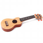 17 colių Redwood mini ki&scaron;eninė gitara Ukulele muzikos instrumento žaislas su mai&scaron;eliu Wood Color