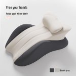 Universalus lėtai atsistatantis pagalvė pilvo miegui, atsipalaidavimui, telefono naudojimui, skaitymui ir poros laikui Multifunctional Pillow + Small Pillow
