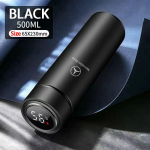 500ML Portable Stainless Steel Water Bottle For Mercedes benz A B G Class AMG W203 W205 W210 W211 W212 W221 Water Cup Travel Mug juoda