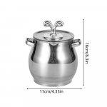 &Scaron;oninės riebalų talpykla virtuvės aliejaus talpykla su sieteliu, skirta mėsos kepimo aliejui ir kepimo riebalams laikyti