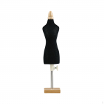 Doll Display Mannequin Torso Stand for Dress Design And Decoration in Dollhouse 33cm Square Base
