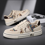 2026 Naujas sportbačių modelis vyrams Kvėpuojantis tinklelis Laisvalaikio batai Lauko neslystantis žygio batas Teniso treniruočių batai vyrams Zapatillas Hombre 38 juoda