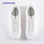 Decathlon Unisex &Scaron;viesiai kreminės spalvos kasdieniai teniso bateliai 43