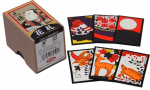 Genroku Hanafuda Autenti&scaron;kos 48 Plastikinės Pagamintos Angel Playing HAGE Kortos, Su nugarėle, Hachi-Hachi, Koi-Koi, Oicho-Kabu, Kortos, Dėklas, Japonija, Kortos,