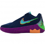 Nike LeBron Witness 9 GS Mėlynas Vakuumas Ry&scaron;kiai Violetinis Žalias Smūgis I&scaron;blukęs Turkio Spalvos Krep&scaron;inio Batai HV2269-400 38.5
