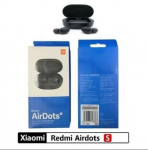 Belaidės ausinės + mikrofonas Xiaomi Redmi Airdots S Juodos spalvos i&scaron;maniesiems telefonams ir plan&scaron;etiniams kompiuteriams juoda