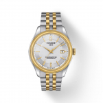 Tissot Nerūdijančio plieno sidabrinis ciferblatas Vyri&scaron;kas madingas laikrodis T108.408.22.037.00 sidabras
