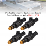 4 vnt. Kuro purk&scaron;tukas Opel Ascona Kadett Vauxhall Peugeot Volvo 0280150725